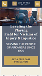 Mobile Screenshot of joebyarslaw.com